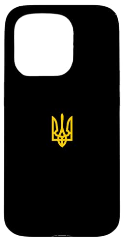 Hülle für iPhone 15 Pro Ukrainian Tryzub Symbol - Ukraine Trident von Ukraine Trident (Tryzub) 4 Ukrainian Patriots