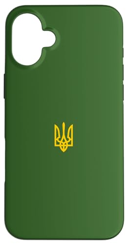 Hülle für iPhone 16 Plus Ukrainische Tryzub Ikone - Ukraine Dreizack von Ukraine Trident (Tryzub) 4 Ukrainian Patriots