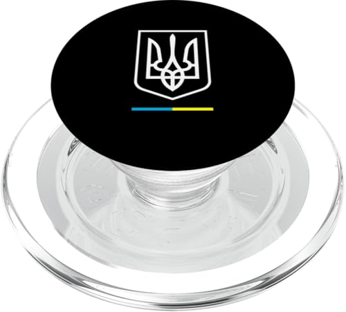 Ukrainian Tryzub icon - Ukraine Trident PopSockets PopGrip für MagSafe von Ukraine Trident (Tryzub) 4 Ukrainian Patriots