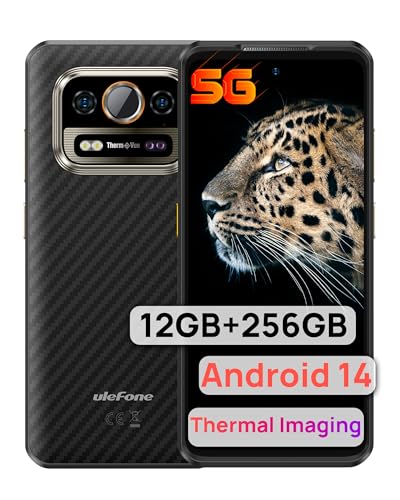 Ulefone Armor 25T Pro Outdoor Handy 5G Android 14 Smartphone mit Wärmebildkamera,12GB+256GB/SD-2TB IP68/69K Outdoor Smartphone 6500 mAh/33W, 6.78 Zoll FHD+ 120 Hz, 64MP+50MP Kamera, Dual SIM/NFC/OTG Ulefone Armor 25T Pro Outdoor Handy 5G Android 14 Smartphone mit Wärmebildkamera,12GB+256GB/SD-2TB IP68/69K Outdoor Smartphone 6500 mAh/33W, 6.78 Zoll FHD+ 120 Hz, 64MP+50MP Kamera, Dual SIM/NFC/OTG von Ulefone