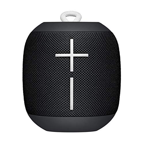 Ultimate Ears Wonderboom Tragbarer drahtloser Bluetooth-Lautsprecher, 360° Surround Sound, Wasserdicht, 2 Lautsprecheranschlüsse für kraftvollen Sound, 10 Stunden Akku - Schwarz von Ultimate Ears