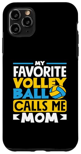 Hülle für iPhone 11 Pro Max Meine Lieblings Volleyball Ruft Mich Mom von Ultimative Volleyball-Geschenke Für Spieler Fans