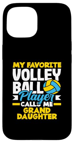 Hülle für iPhone 15 Mein Lieblings Volleyball Spieler Enkeltochter von Ultimative Volleyball-Geschenke Für Spieler Fans