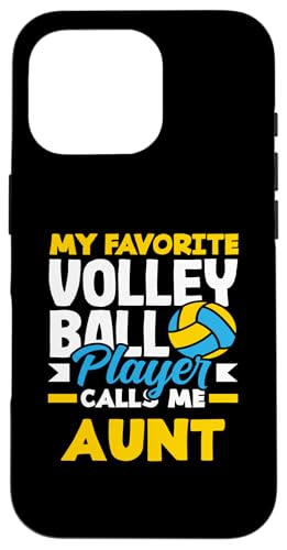 Hülle für iPhone 16 Pro Volleyball Spieler Lieblings Tante von Ultimative Volleyball-Geschenke Für Spieler Fans