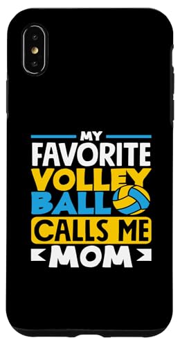 Hülle für iPhone XS Max Meine Lieblings Volleyball Ruft Mich Mom von Ultimative Volleyball-Geschenke Für Spieler Fans