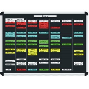 Ultradex Stecktafel Planrecord BxHxT 32x23x2,2cm schwarz von Ultradex