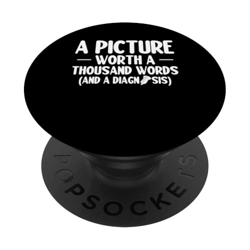 A Picture Worth Sonographer Ultrasound Nurse PopSockets Klebender PopGrip von Ultraschall Design Krankenschweste Ideen