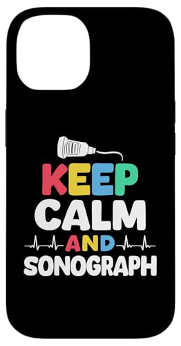 Hülle für iPhone 14 Keep Calm Sonographer Ultrasound Nurse von Ultraschall Design Krankenschweste Ideen