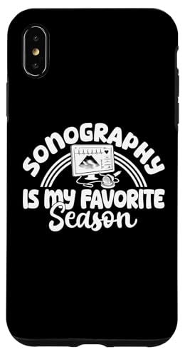 Hülle für iPhone XS Max Is My Favorite Season Sonographer Ultrasound Nurse von Ultraschall Design Krankenschweste Ideen