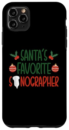 Hülle für iPhone 11 Pro Max Santas Favorite Ultraschall Sonografie Christmas Xmas von Ultraschall Krankenschwester Design Idee