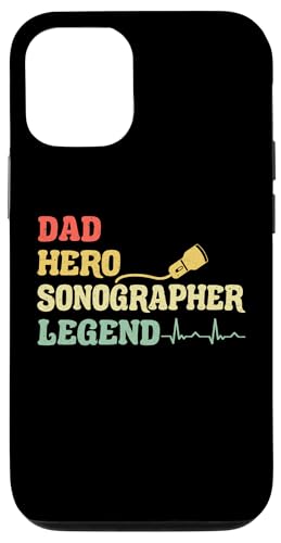 Hülle für iPhone 12/12 Pro Dad Hero Sonographer Legend Vatertag Ultraschall von Ultraschall Krankenschwester Designs Ideen