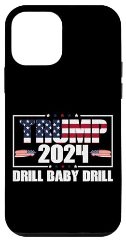 Hülle für iPhone 12 mini Donald Trump 2024 Drill Baby Drill von Umherschweifender Republikaner