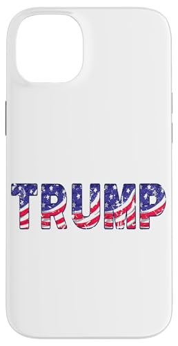 Hülle für iPhone 14 Plus Vintage Donald Trump amerikanische Flagge von Umherschweifender Republikaner