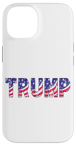 Hülle für iPhone 14 Vintage Donald Trump amerikanische Flagge von Umherschweifender Republikaner