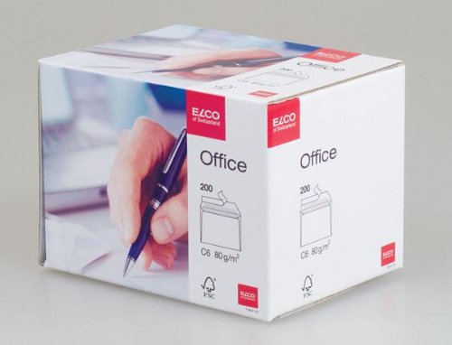 ELCO Office FSC Briefumschläge Dispenserbox C6/74531.12 C6 200 80 g/qm von Unbekannt