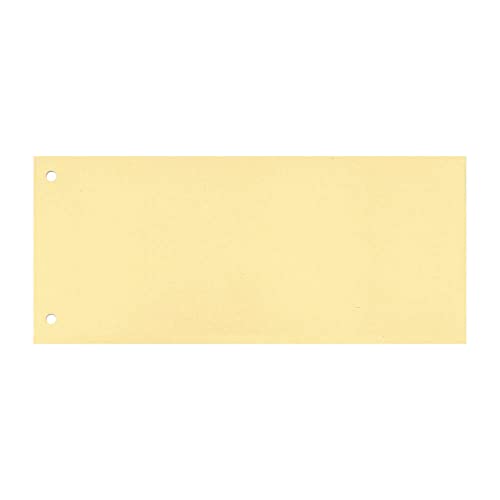 RC Trennstreifen 190g 2-Fach gelocht 22 x 10,5cm KURZ beige chamoise 100Stück von Unbekannt