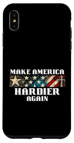 Machen Sie Amerika wieder robuster USA Stars & Stripes Hülle für iPhone XS Max von Unbreakable USA USA USA