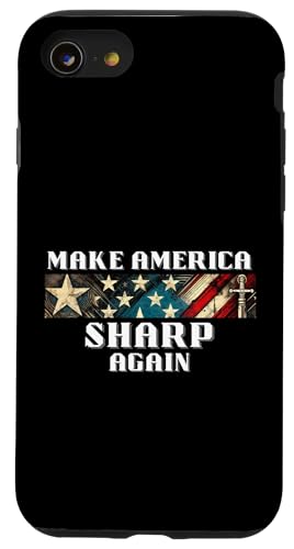 Macht Amerika wieder scharf USA Stars & Stripes Hülle für iPhone SE (2020) / 7 / 8 von Unbreakable USA USA USA