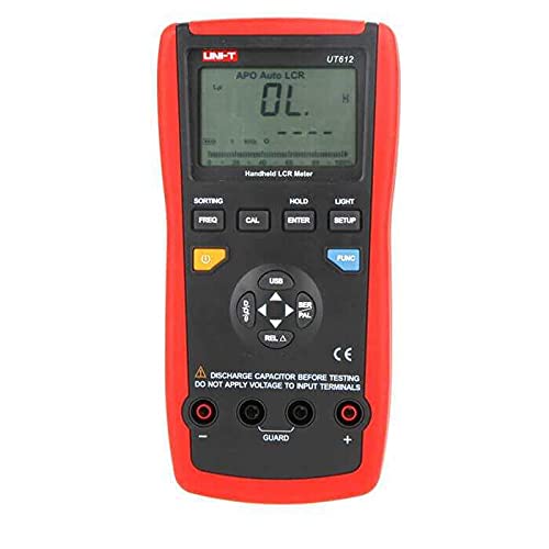 UNI-T 7720150 UT610 Serie LCR Meter, rot/grau von Uni-T