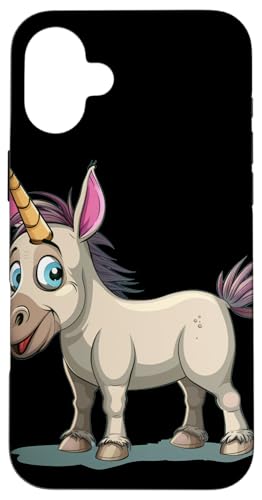 Hülle für iPhone 16 Plus Lustiges magisches Esel-Kostüm für Einhorn-Liebhaber von Unicorn Donkey Outfit