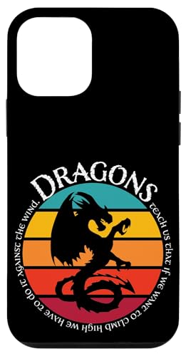 Hülle für iPhone 12 mini Drachen bringen uns bei, dass man hoch klettert, tut es gegen den Wind 2 von Unicorn Fantasy Creatures by LEA