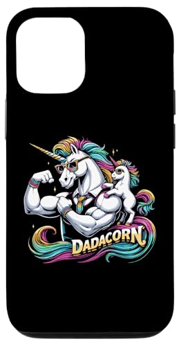 Hülle für iPhone 12/12 Pro Dadacorn Einhorn Papa Fabelwesen Einhörner Vater von Unicorn Mythical Creature Lover Gifts