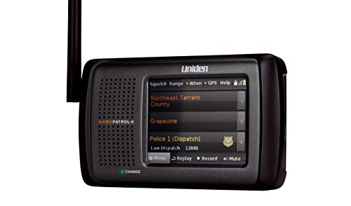 Uniden HomePatrol-2 Farb-Touchscreen-Scanner mit TrunkTracker V/S/A/M/E, APCO P25, Notfallwarnungen, deckt USA und Kanada ab Uniden HomePatrol-2 Farb-Touchscreen-Scanner mit TrunkTracker V/S/A/M/E, APCO P25, Notfallwarnungen, deckt USA und Kanada ab von Uniden