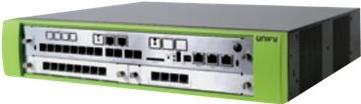 Unify OpenScape Business X3R - PBX-Basischassis - Rack montierbar - Grau, gr�n - 2U - f�r OpenScape Business X3R - nur Geh�use von Unify