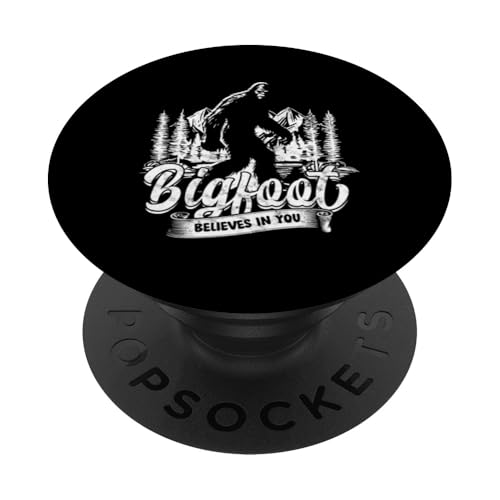 Bigfoot Cryptid Cryptozoology Sasquatch Bigfoot PopSockets Klebender PopGrip von Unique Bigfoot Gifts for Men and Women