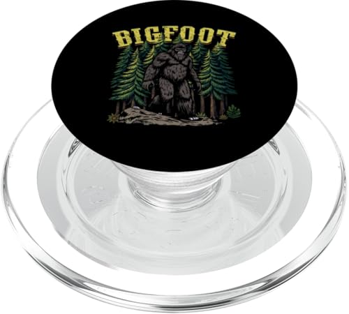 Bigfoot Cryptid Cryptozoology Sasquatch Bigfoot PopSockets PopGrip für MagSafe von Unique Bigfoot Gifts for Men and Women