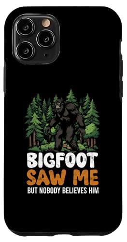 Hülle für iPhone 11 Pro Bigfoot Cryptid Cryptozoology Sasquatch Bigfoot von Unique Bigfoot Gifts for Men and Women