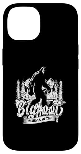 Hülle für iPhone 14 Bigfoot Cryptid Cryptozoology Sasquatch Bigfoot von Unique Bigfoot Gifts for Men and Women