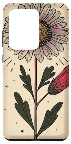 Hülle für Galaxy S20 Ultra Osteospermum Tarotkarte mit Blumen-Hexe von Unique Floral Tarot Card Gifts