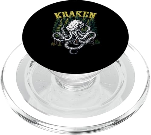 Kraken Cryptid Kryptozoologie Kraken PopSockets PopGrip für MagSafe von Unique Kraken Gifts for Men and Women