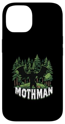 Hülle für iPhone 14 Mothman Kryptische Kryptozoologie Mothman von Unique Mothman Gifts for Men and Women