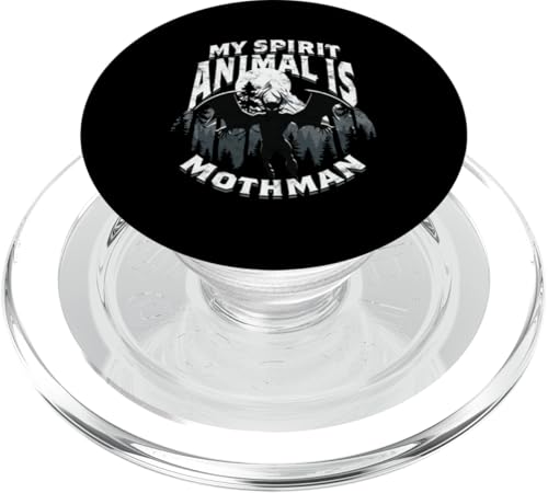 Mothman Kryptische Kryptozoologie Mothman PopSockets PopGrip für MagSafe von Unique Mothman Gifts for Men and Women