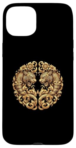 Fierce Muay Thai Twin Tigers Hülle für iPhone 15 Plus von Unique Products International