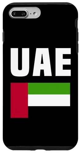 Hülle für iPhone 7 Plus/8 Plus UAE Flagge Pocket Design Love Dubai Urlaub Souvenir von United Arab Emirates Design Love UAE Flag