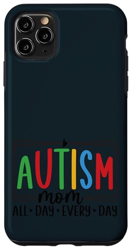 Hülle für iPhone 11 Pro Max Autismus-Bewusstsein Familie Autistisch Jungen Mädchen Autismus Mutter Frauen von United By Autism Family Apparel.USA