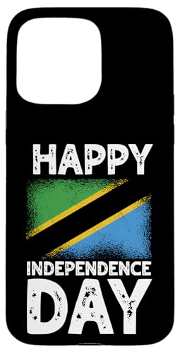 Hülle für iPhone 15 Pro Max Happy Independence Day Tansania Tansanian Roots von United Republic Of Tanzania Tanzanian Flag Design