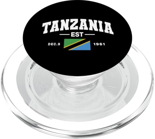 Tansania Est. 9. Dez. 1961 Unabhängigkeitstag Tansania PopSockets PopGrip für MagSafe von United Republic Of Tanzania Tanzanian Flag Design