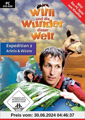 Willi und die Wunder dieser Welt - Expedition 2 - Arktis & Wüste  (DVD-ROM) von United Soft Media Verlag