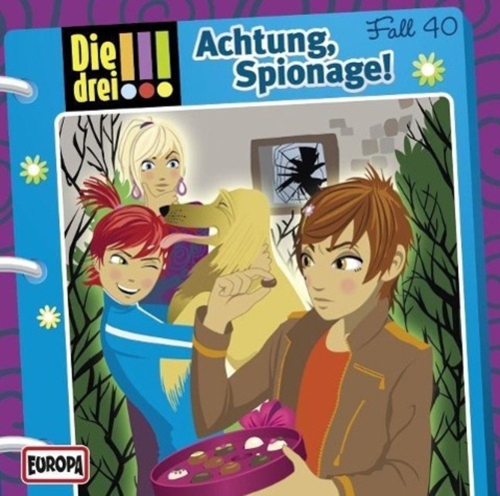 United Soft Media Hörspiel Die drei !!! 40. Achtung, Spionage! (drei Ausrufezeichen) von United Soft Media