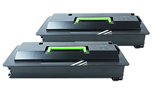 Kompatibel für Kyocera FS-9530 DN/B Toner Sparset Black - TK-710 / 1T02G10EU - Für ca. 2 x 40.000 Seiten (5% Deckung) von United Toner