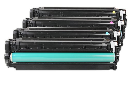 Rebuilt für Canon I-Sensys MF 8550 cd - 718 / 2659B002 - Toner Sparset Black, Cyan, Magenta, Yellow - Für ca. 1 x 3.500 & 3 x 2.800 Seiten (5% Deckung) von United Toner