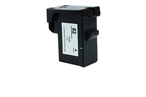 Recycelt für Lexmark X 5190 PRO Tinte Black - No.82 / 018L0032E - Inhalt: 22 ml von United Toner