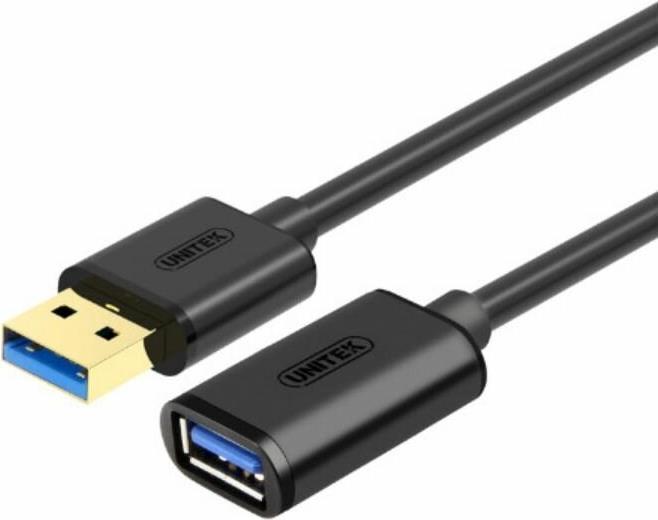 UNITEK Y-C456GBK USB Kabel 0,5 m USB 3.2 Gen 1 (3.1 Gen 1) USB A Schwarz (Y-C456GBK) von Unitek