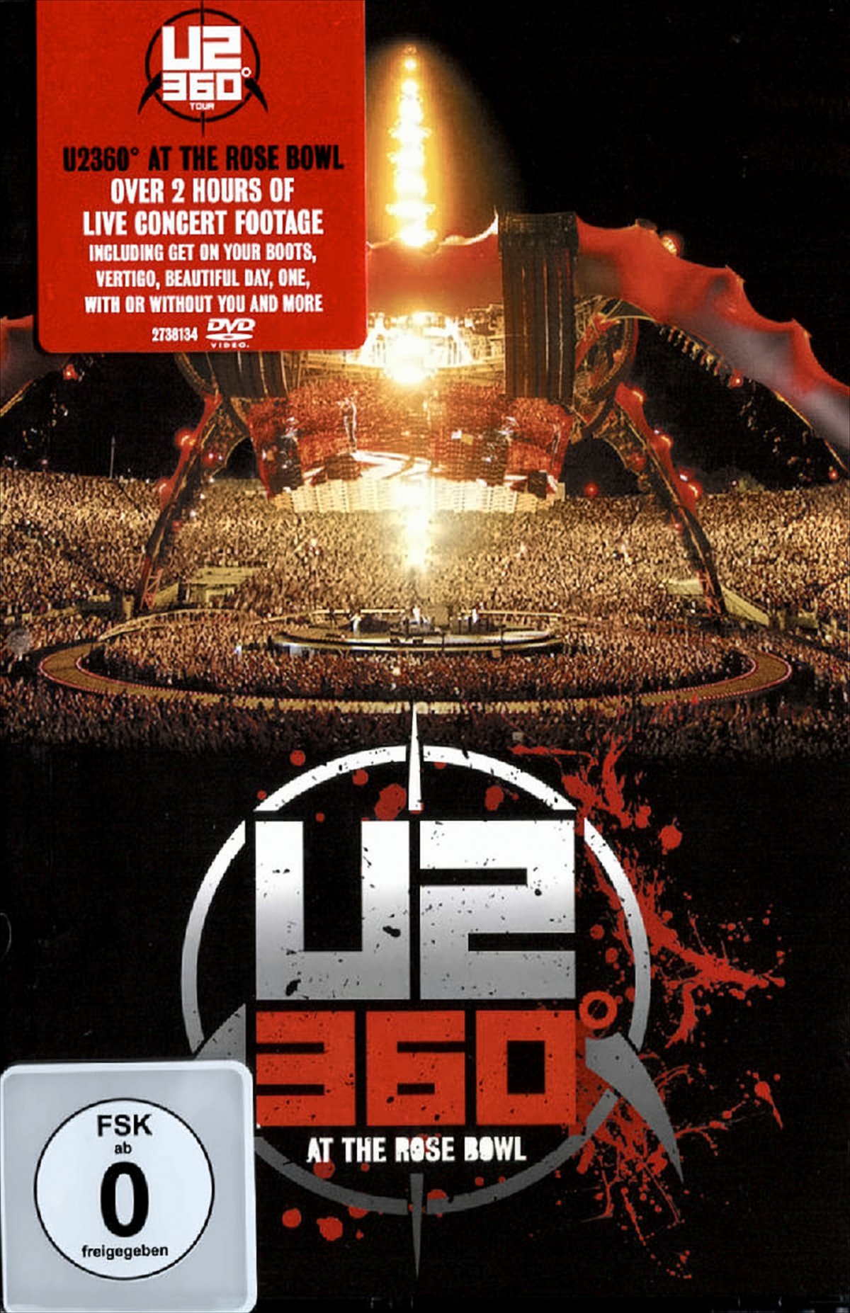 U2 - 360 Degrees Tour (360° At The Rose Bowl) von Universal/Music/DVD