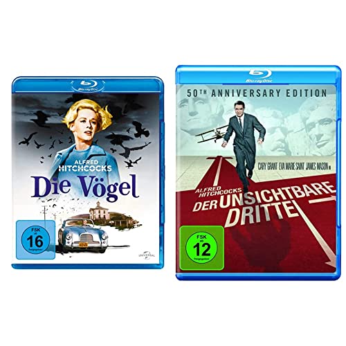 Die Vögel [Blu-ray] & Der unsichtbare Dritte - 50TH Anniversary Edition [Blu-ray] von Universal Pictures Germany GmbH