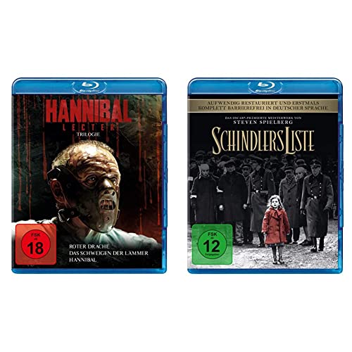 Hannibal Lecter Trilogie [Blu-ray] & Schindlers Liste - Remastered [Blu-ray] von Universal Pictures Germany GmbH